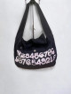 Big Mickey Mouse Canvas Shoulder Bag