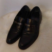 Authentic Ferragamo Black Leather Shoes (Preloved)