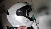 Evo half face helmet SIZE LARGE