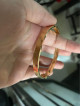 18K CARTIER LOVE BANGLE