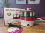 Multi function electric cooker with steamer