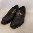 Authentic Ferragamo Black Leather Shoes (Preloved)