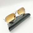 Ray-Ban RB3025 Aviator Polarized Large Metal Gold Unisex