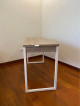 Work/Study Table with Steel Frame