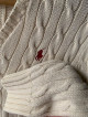 Ralph Lauren Cream Cable Knit Sweater