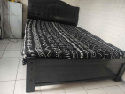 bed frame with head board queensize