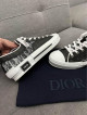Christian Dior B23 Black Low Sneakers
