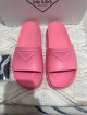 Onhand Authentic Pre-owned Begonia Pink Rubber Slides