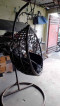 Hanging egg chair