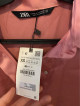 Zara Pink Satin Polo