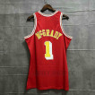 Men's New Original NBA Houston Rockets #1 Tracy McGrady Vintage Jersey Red