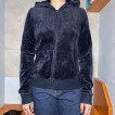 Juicy Couture Midnight Blue Velour Y2K Jacket