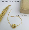 18K Saudi Gold Knot Set