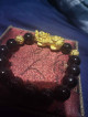 24k Gold Piyao with Money Balls and Onyx beeds