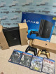 Ps4 pro 1TB complete with 4 physical games
