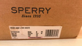SPERRY WOMEN  LEATHER WHITE SHOES