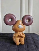 Vintage Japan Mister Donut Collectible Bear Promotional Figure