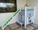 WOODEN PET HOUSE