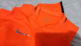 Nike dri-fit jersey neon orange glow