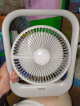 Firely portable fan Usb chargeable w/ led lights On hand