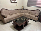 Sofa set with coffee table