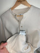 ZARA Chinese Collar Linen Shirt