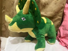 Dinosaur triceratops plushtoy