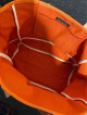 Acne Studios Orange Canvas Weekend Bag