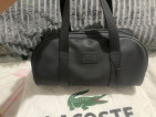 lacoste bag barrel bag.authentic