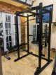 Multi purpose squat machine rack,plus adjustable bench press,