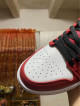 Jordan 1 low black white red men and womens