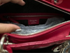 Christian Dior bag Cherry red