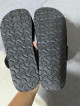 Birkenstock Suede Black Boston Clogs