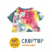 DOG CROP TOP SHIRT