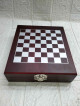 Wine set tools with chess board