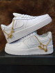 AF1WOMEN metallic gold