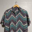 Vintage Aztec Polo Shirt
