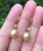 Sea Pearl Dangling Earrings