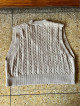 Beige Knitted Vest