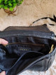 Tory Burch Black Leather Marion Flap Cross-body Bag