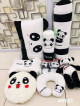 NEW Panda Set Of Pillows & Bear