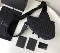 Dior Canvas saddle bag