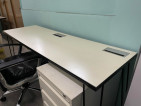 Steel Office Computer Table Desk Freestanding