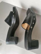 Salvatore Ferragamo Black Sandals Leather