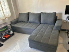 L shape sofa or sala