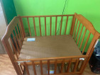 Wooden crib