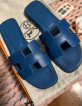 Hermes Oran Leather Sandals