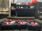 Jordan 1 low black white red men and womens