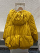 Authentic Zara TRF Yellow Puffer Jacket Hoodie