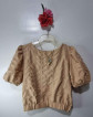Puffed sleeves blouse